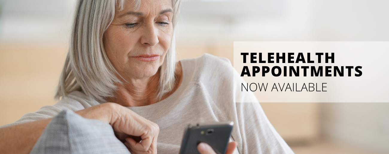Telehealth Appointments Now Available
